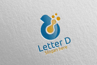 Digital Letter D Logo Design 6: A Modern Template for Your Brand