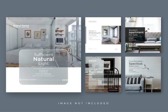 Elevate Your Property Listings with a Clean White Apartment Sale Post