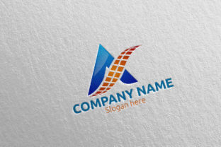 Letter a Logo Design 78: A Modern Template for Digital Brands