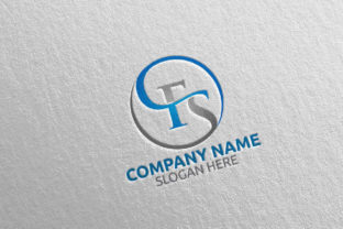 Letter F, S, FS Logo Design 14: A Modern Vector Template