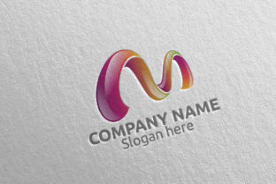 Letter M Logo Design 27: Modern Vector Identity