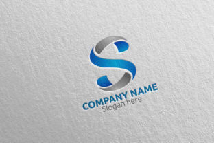 Modern S Logo Design for Financial & Digital Brands