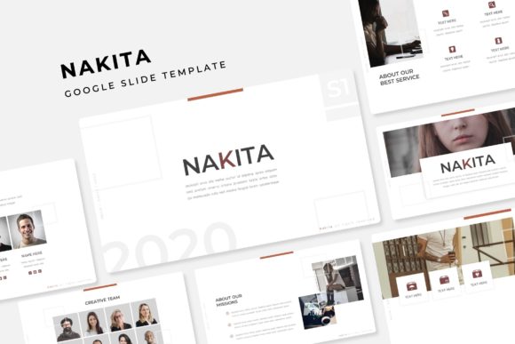 Nakita Google Slide Template: A Complete Presentation Design Toolkit